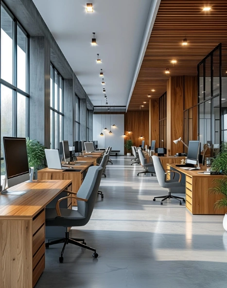 commercial office build interior construction in Los Angeles by your adu guy contractor