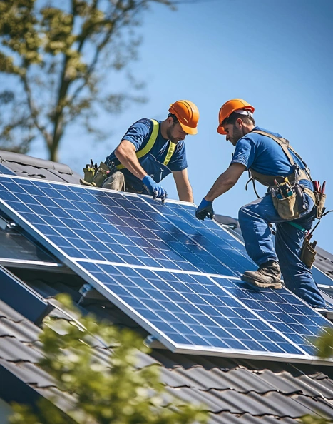 solar panel installation on residential roof in Los Angeles by your adu guy