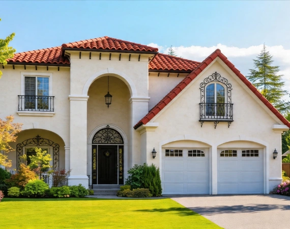 spanish style custom home build in Los Angeles by your adu guy general contractor